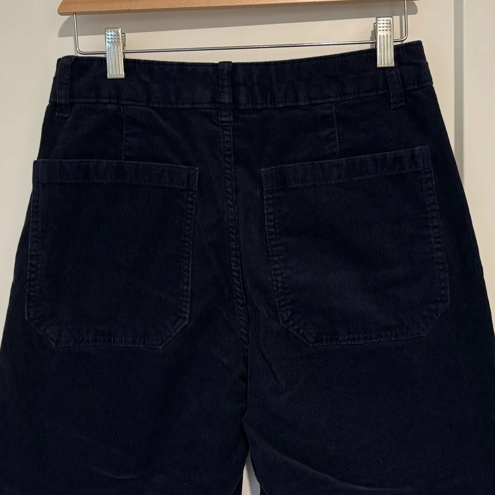 Everlane - The Utility Barrel Pant - Navy Corduroy - Size 6 - Picture 4 of 15